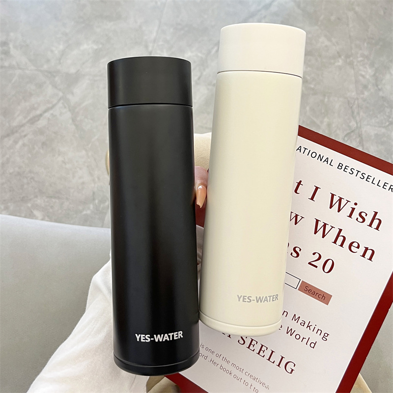 Straight cups, office and business insulated cups, custom-made and wholesale stainless steel water cups, simple and ins style portable water cups for women Application Scenario