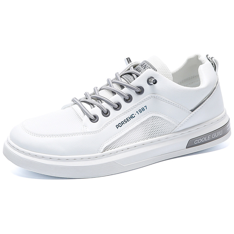 鞋子男夏季休闲/板鞋匡威/空军一号板鞋/板鞋/单鞋布鞋白底实物图