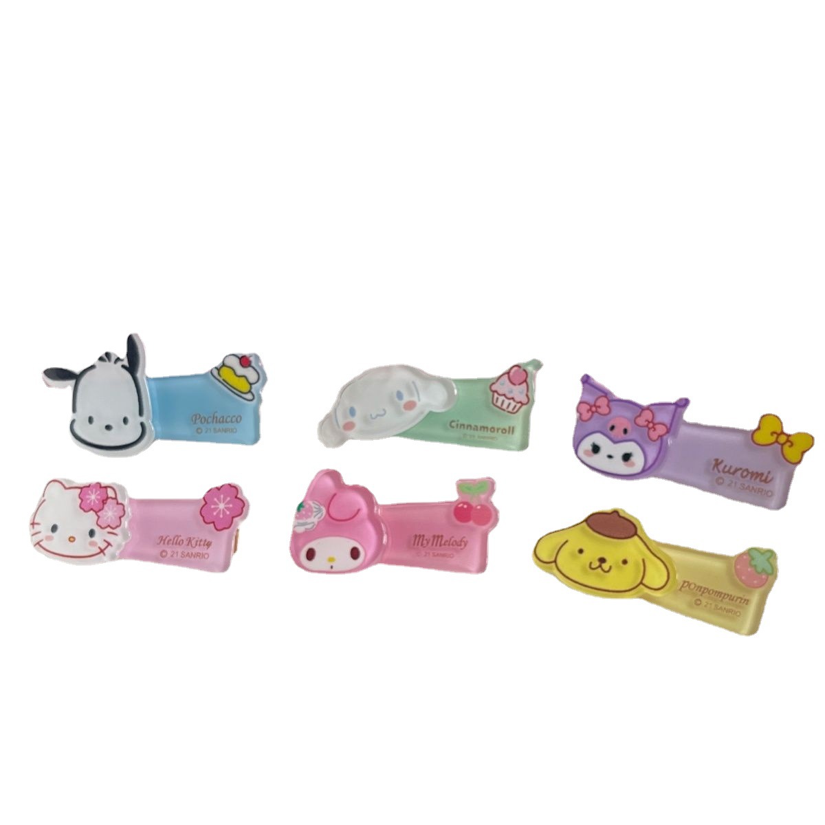 Clip de pelo sanrio chica corazón estudiante dibujos animados liu seaside clip explosivo estilo cabeza clip de pelo accesorios de pelo mujeres Item Picture