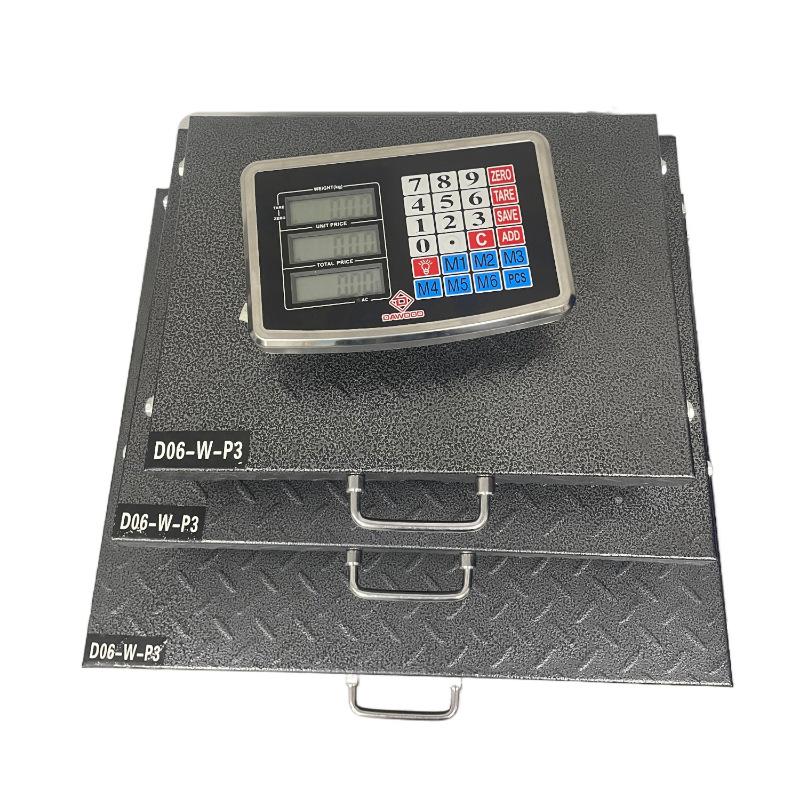 Zhibo 500Kg Electronic Scale Separate Wireless Platform Scale 300Kg Small Scale Waste Collection Portable Scale Scale Item Picture