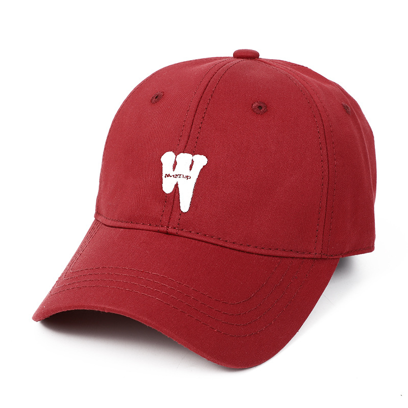Summer New Cap Women's English Embroidered Baseball Cap Men's And Women's Outdoor Sunshade Sunscreen Cap To Modify The Face Shape Item Picture