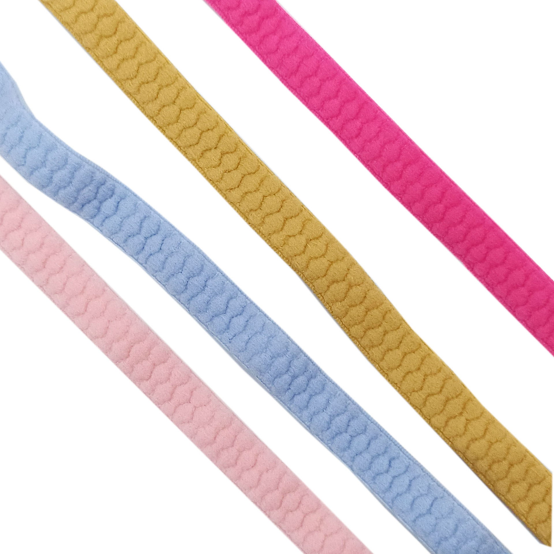 Manufacturers Wholesale Suede Soft Underwear Shoulder Strap Black And White Spot Nylon High Elastic Elastic Color Elastic Webbing Item Picture