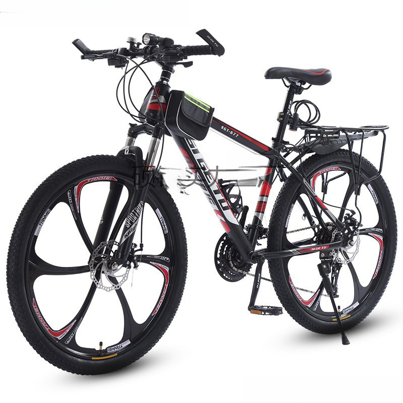 山地自行车实物图