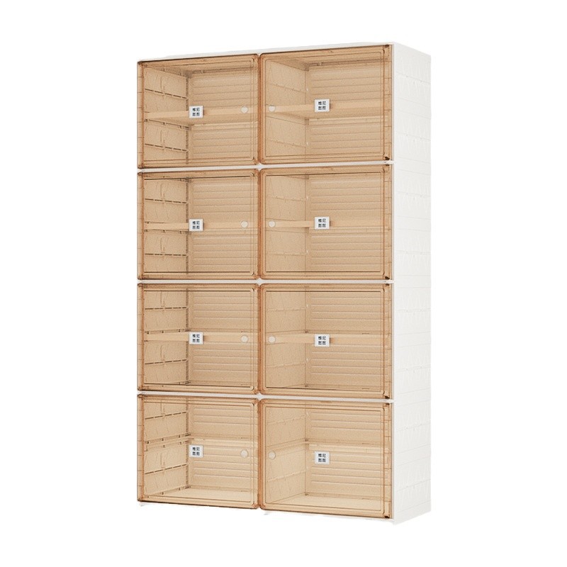 Folding shoe rack, small-sized storage box, storage cabinet, light luxury integrated shoe cabinet, no installation, disassembly and folding, Vinitutu Item Picture