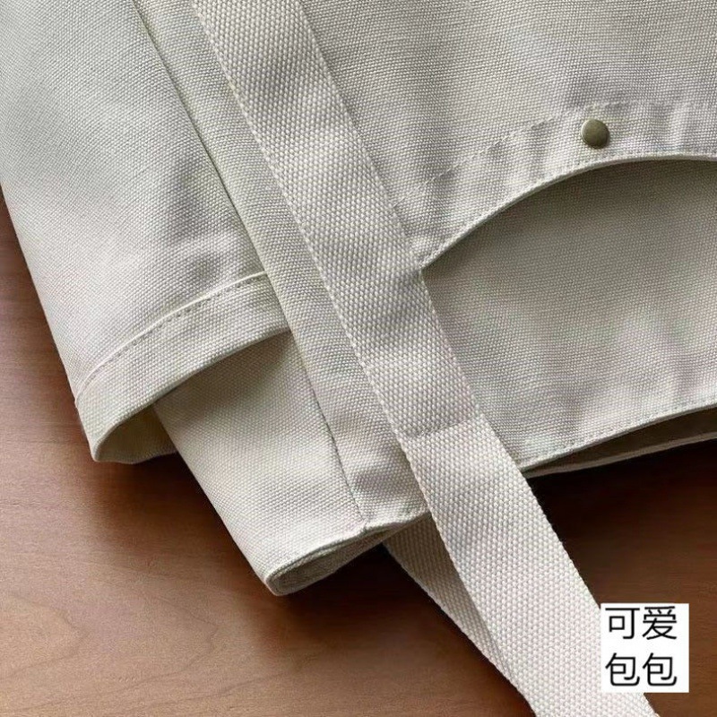 帆布女包实物图