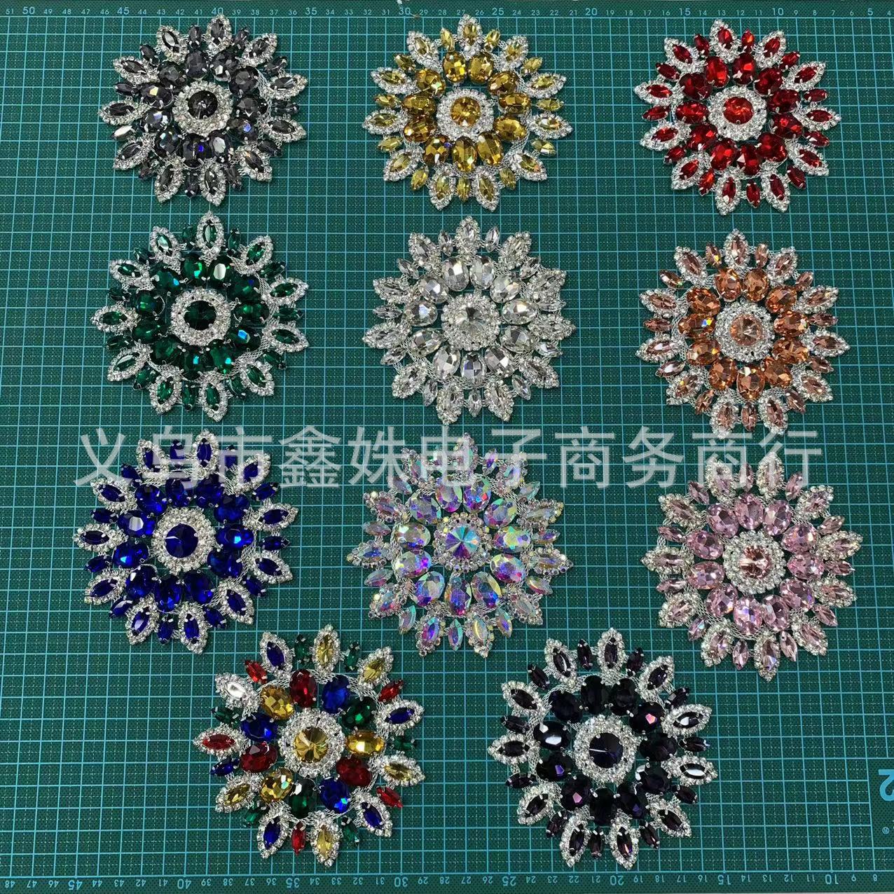 S-shaped diamond chain, silver-white diamond chain headband, hair accessory, decorative accessories, clothing accessories Item Picture