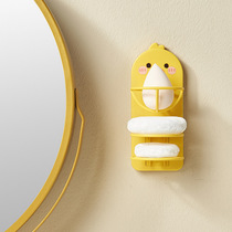 Cosmetics storage rack