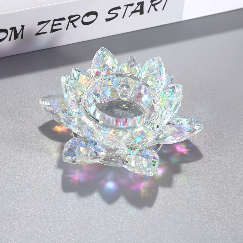 Cross-Border New Nail Glass Glass Crystal Pen Wash Cup Acrylic Powder Nail Glass With Lid Crystal Pen Holder Xiangyu Crystal
