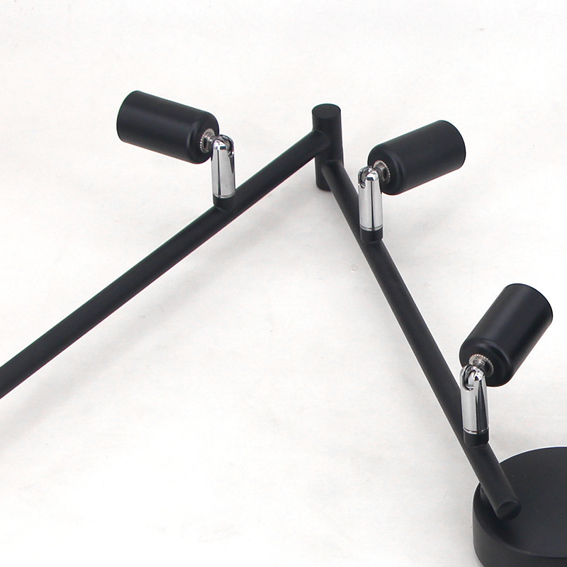 Long 8-head ceiling light LED boom track light Gym clothing store commercial track light long strip track light full figure