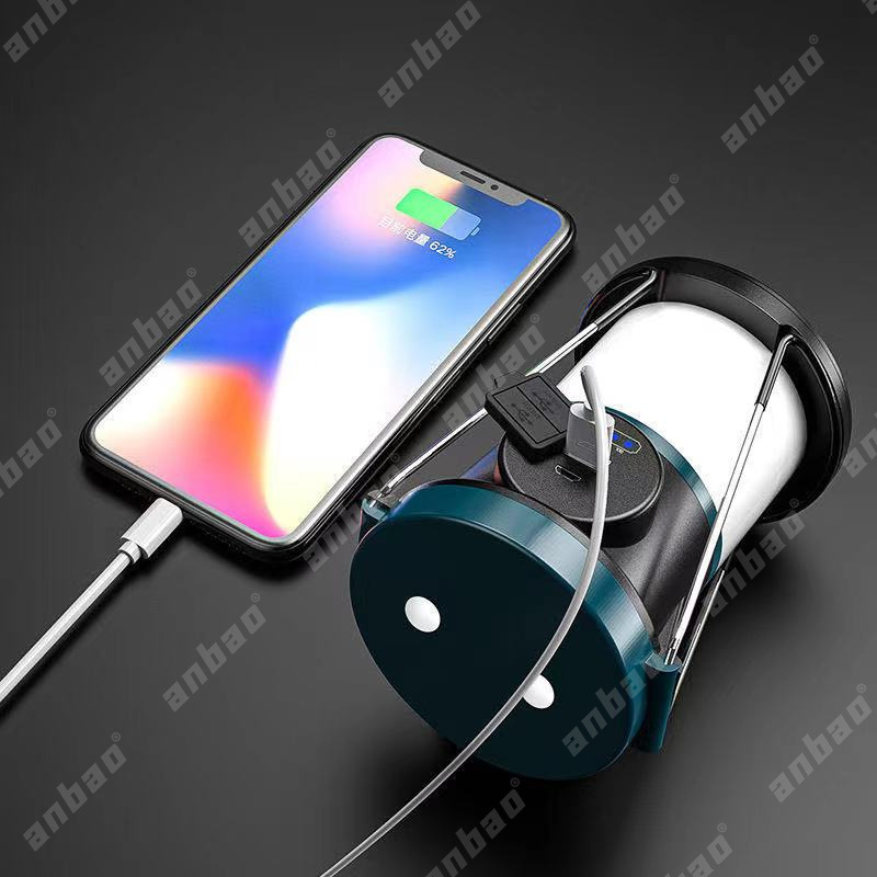 USB charging retro camping light, portable tent light, outdoor emergency light, campsite hand-held light, fishing light Specification image