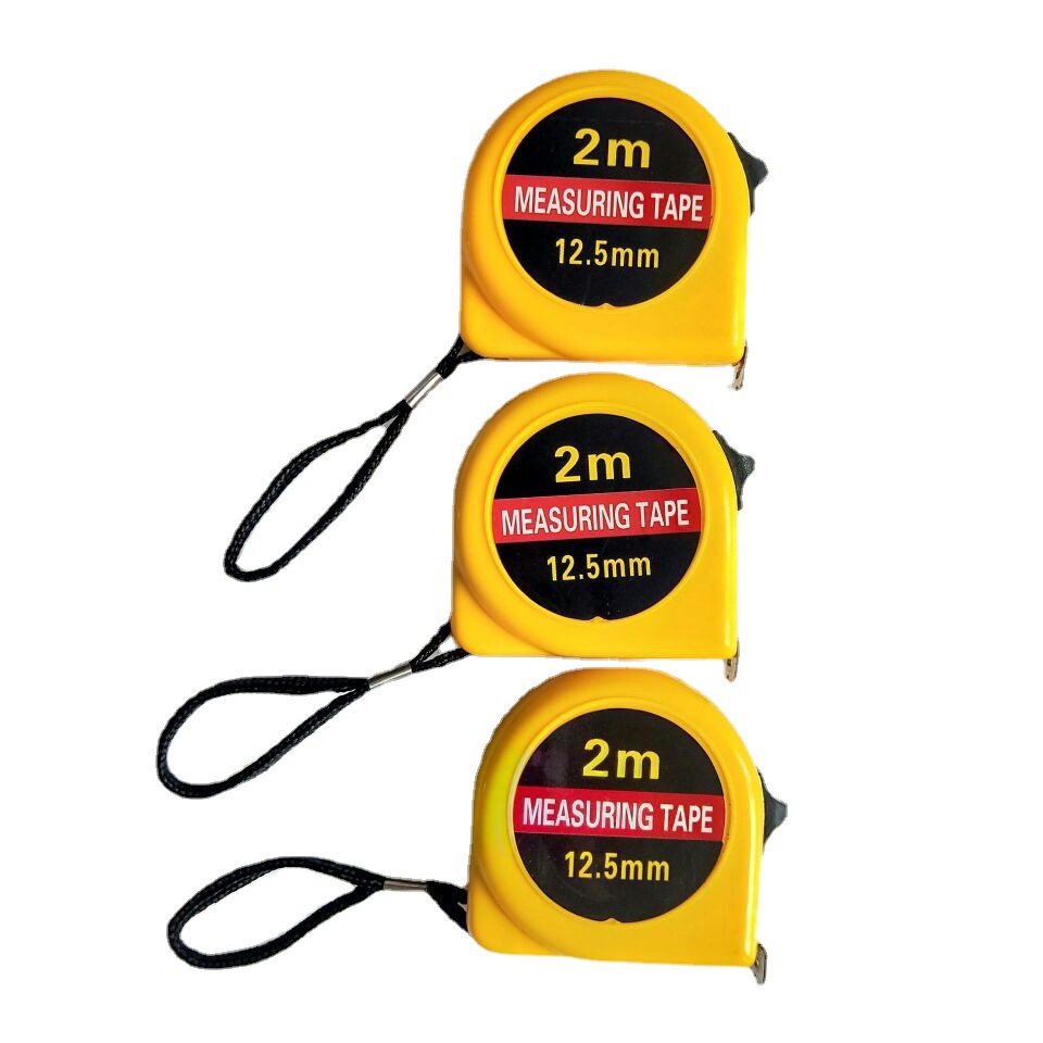 2M, 3M, 5m box rulers, high-quality steel tape measures, pull measures, steel rulers, measuring hardware tools, wholesale in Yiwu for two yuan