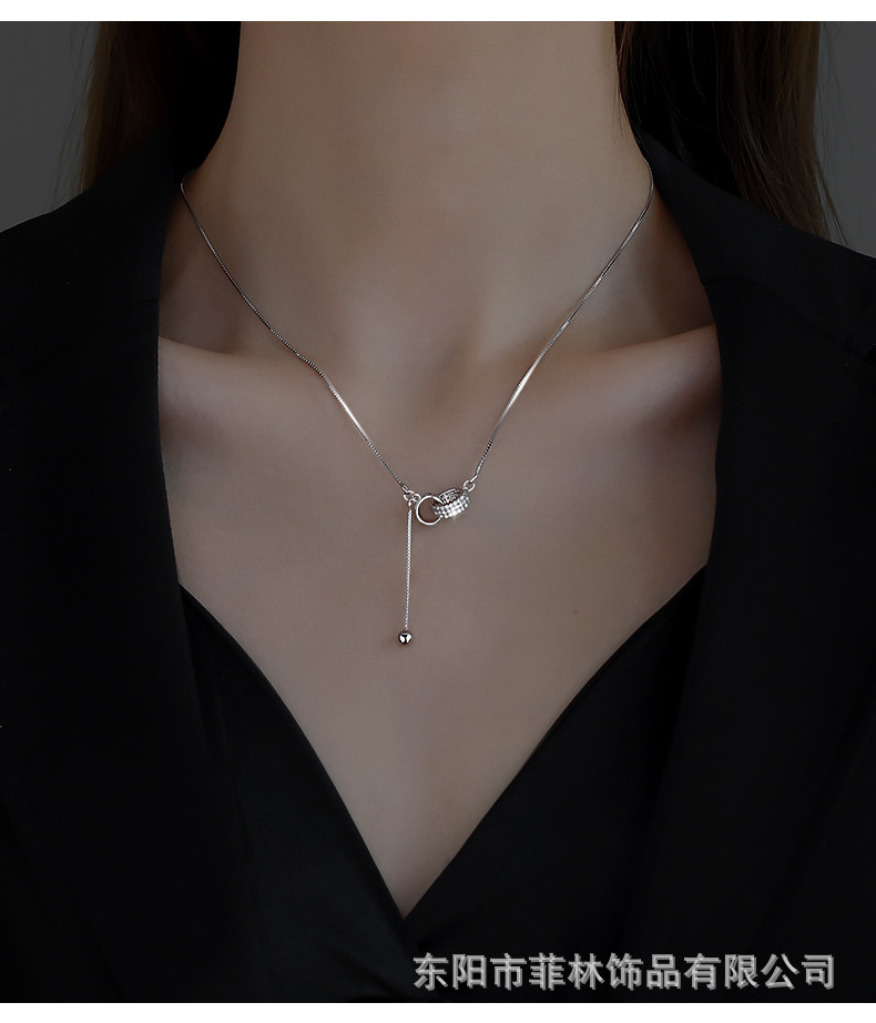 环环相扣项链产品图