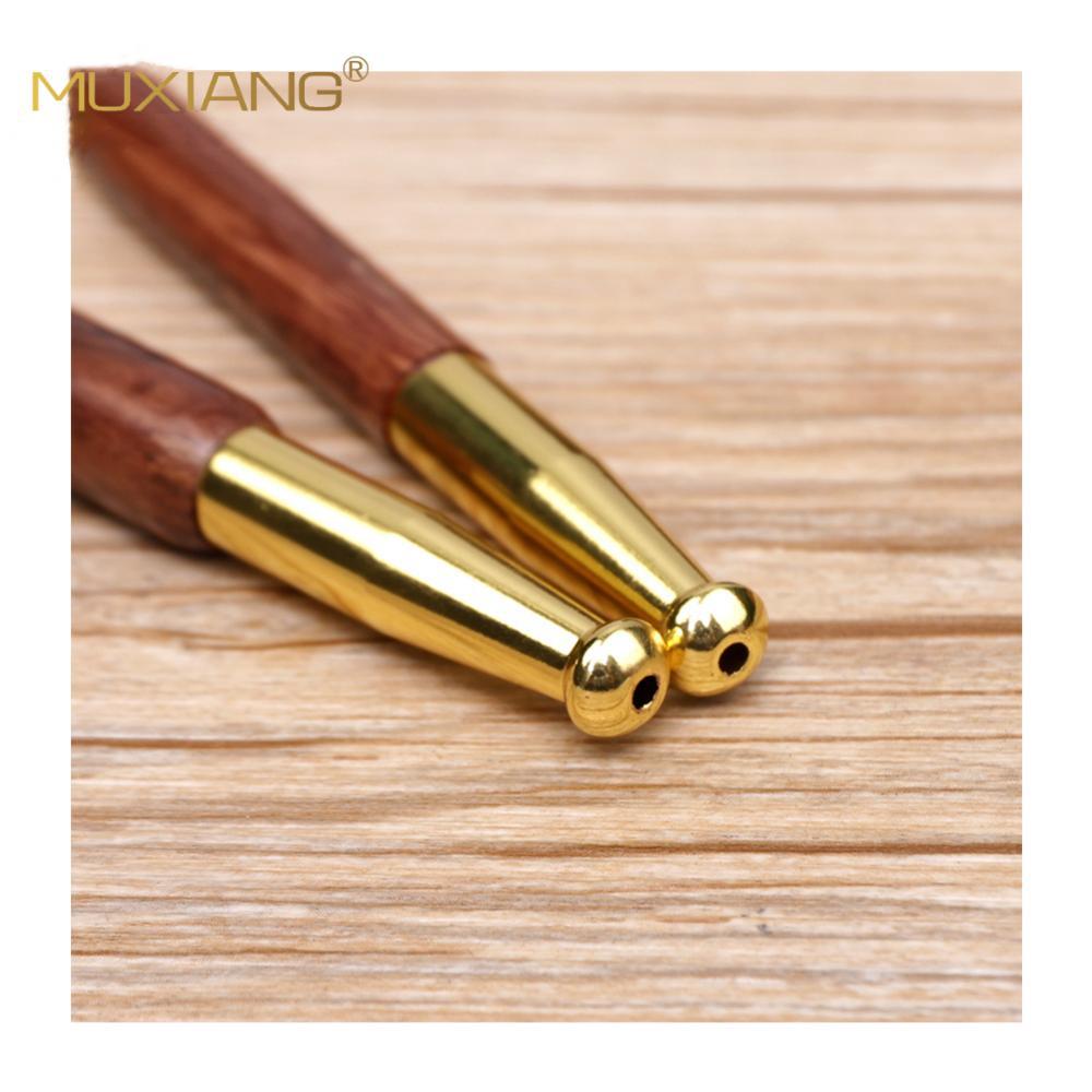 木香老式花梨/烟枪/旱烟斗复古铜白底实物图