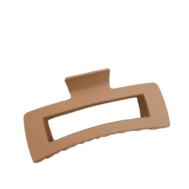 Summer Super Size Grab Clip Female Candy Color 13Cm Square Hair Clip Back Head Hair Quantity More Shark Clip Headwear Wholesale Item Picture
