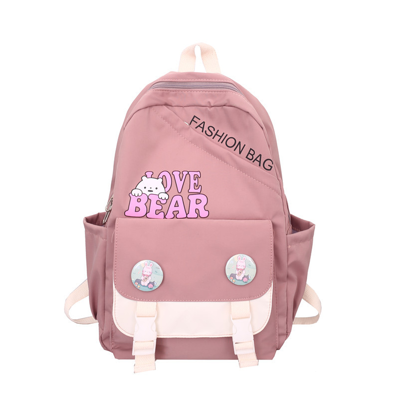 Backpack Nylon cloth bags Fashion fresh Backpack SchoolBags Large quantity discount Wholesale customization welcome consulting, ordering! Item Picture