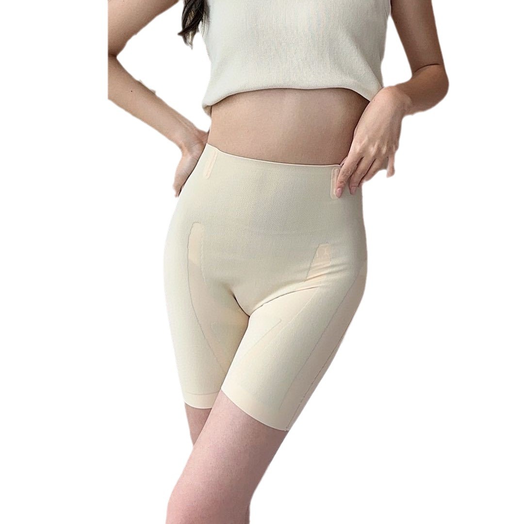 Verano 8D manzana sensación de hielo magia levitación pantalones de seguridad retrocede abdomen levantamiento de caderas piernas delgadas sin marcas de alta bala a prueba de caminar pantalones de tres puntos Item Picture