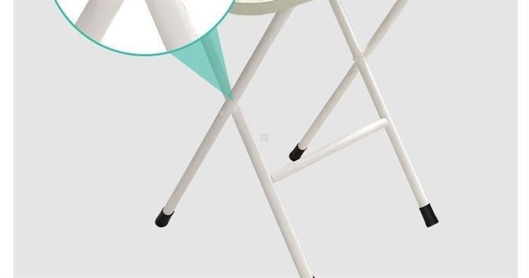 高脚餐桌塑料经济型床上书桌小户型便携式小方桌饭桌折叠桌吃饭新详情8