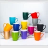 Customized logo for ceramic mugs, business gifts for enterprises, factory customization, colored porcelain cups, coffee cups, advertising design Specification image