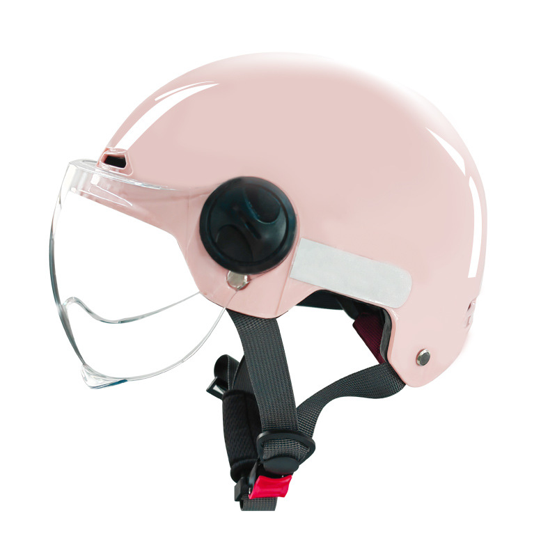 New national standard 3c certification electric vehicle helmet motorcycle helmet men and women general paint electric bottle car helmet half helmet Specification drawing