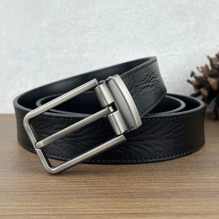 Handcrafted top-grain cowhide belt, vegetable-tanned pin buckle men's work pants, aged genuine leather trendy belt, handcrafted Handcrafted top-grain cowhide belt, vegetable-tanned pin buckle men's work pants, aged genuine leather trendy belt, handcrafted