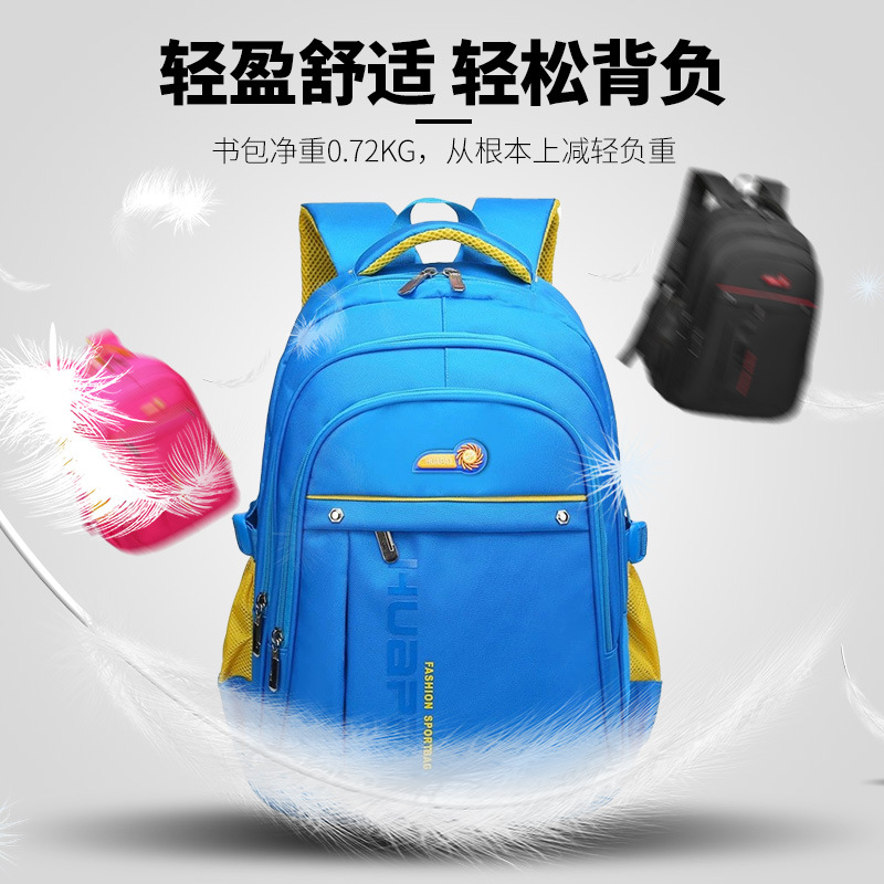 Wholesale of large-capacity, lightweight and wear-resistant backpacks for primary and secondary school students. The manufacturer can print logos Application Scenario
