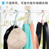 Four-claw hook, multi-functional coat and hat hook, home wall-mounted bag hanger, tie rack without drilling holes, scarf storage rack, rotatable Specification image