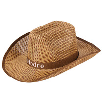 Summer men's fishing cowboy hat vacation beach big brim hat top hat Sunblock straw hat men's visor sun hat