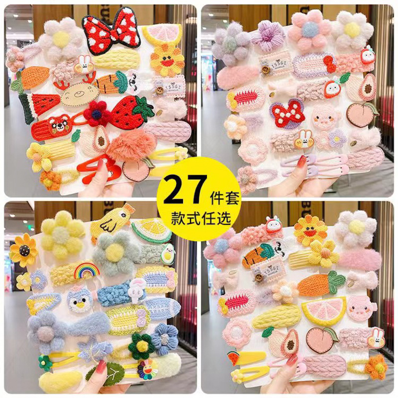 Children's Cute Hair Clip Color Hair Clip Cute Princess Candy Color Bangs Small Clip Hair Clips Can Be Customized Application Scenario