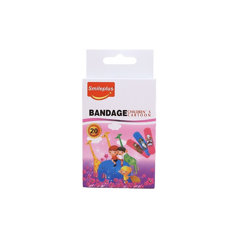 20 pieces of cartoon pvc band-aids are directly supplied by the manufacturer. Breathable daily care band-aids are only for export Item Picture