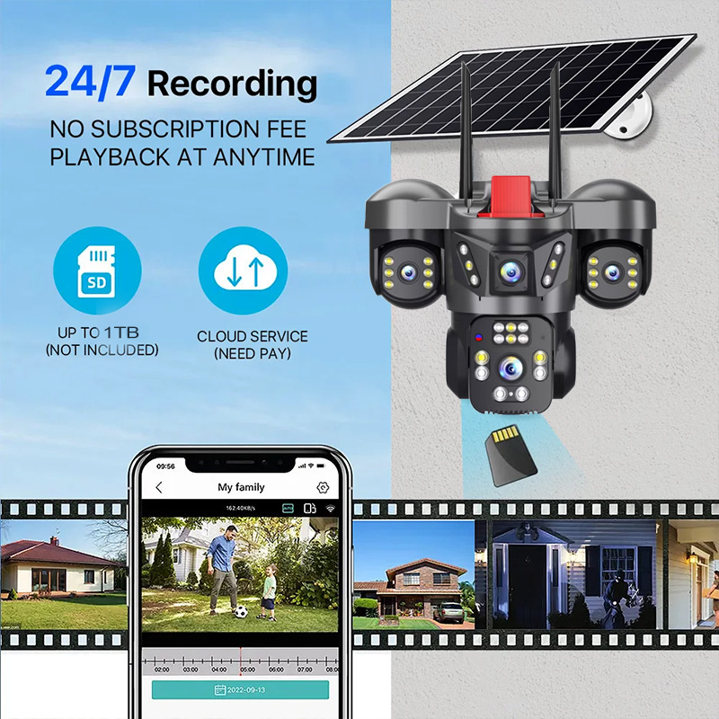 摄像头监控器/摄像头/太阳能摄像头/室内监控器/监控细节图
