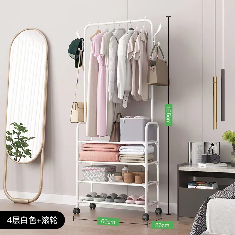 {Factory Direct} New Multi-Layer Shoe And Hat Rack Removable Assembly Hanger Bedroom Now Simple Hat Rack Application Scenario