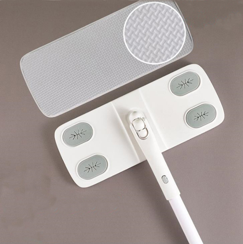 Japanese Small Mop Disposable Electrostatic Dust Removal Paper Special Mop Lazy Dust Removal Paper Mop Iron Kodaira