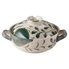 Japanese-style hand-painted ceramic clay pot, household soup pot, high-temperature resistant earthenware pot, open flame special soup pot, stewing jelly pot Item Picture