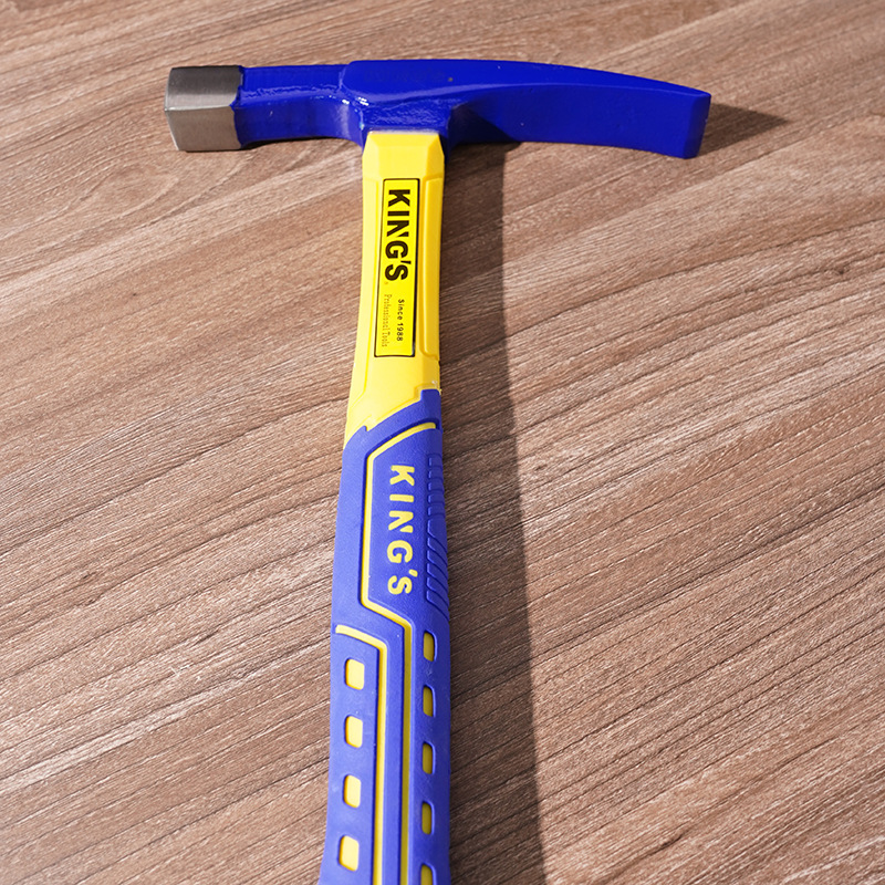 Exploration Hammer Flat Head Hammer Mining Geological Exploration Escape Hammer One Professional Tool Small Multi-Function Mason Hammer Wholesale Specification drawing