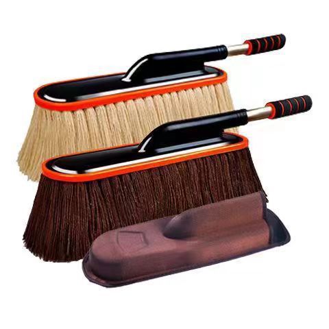 Retractable car duster, car cleaning mop, car wash brush, dust removal wax mop, retractable dust and snow sweeping cleaning supplies Item Picture
