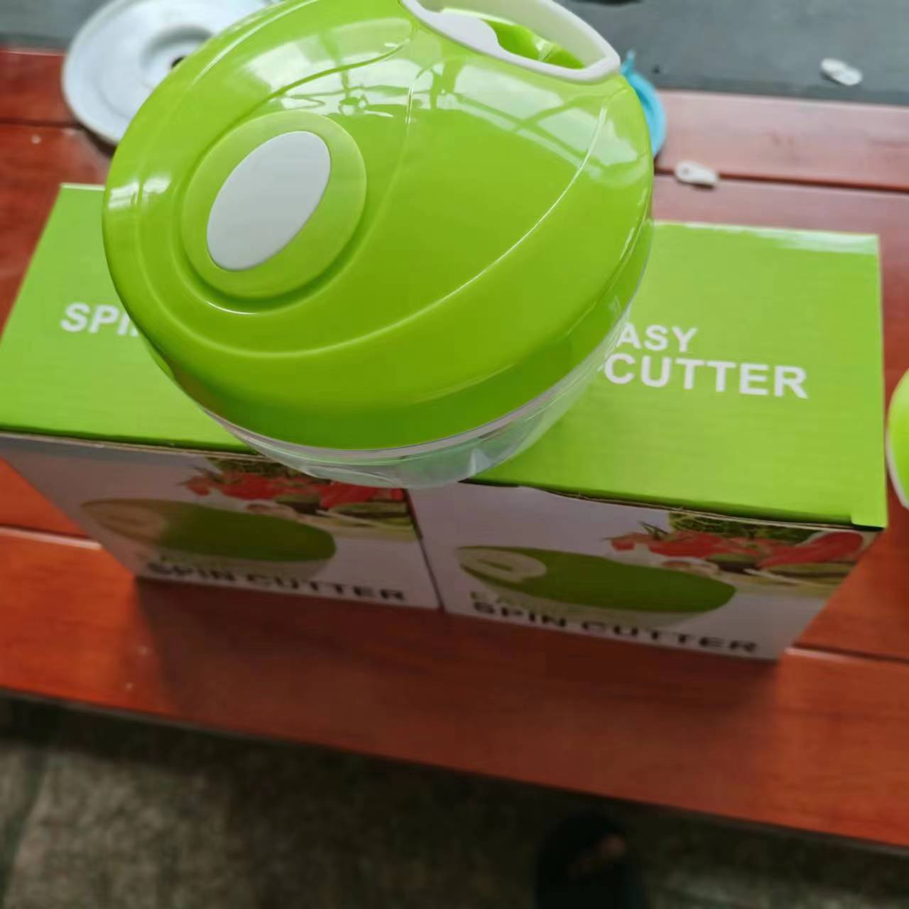 Cross-border garlic puller, manual vegetable cutter, rope vegetable cutter, meat grinder, dumpling filling, meat mincing machine, small kitchen tools Specification image