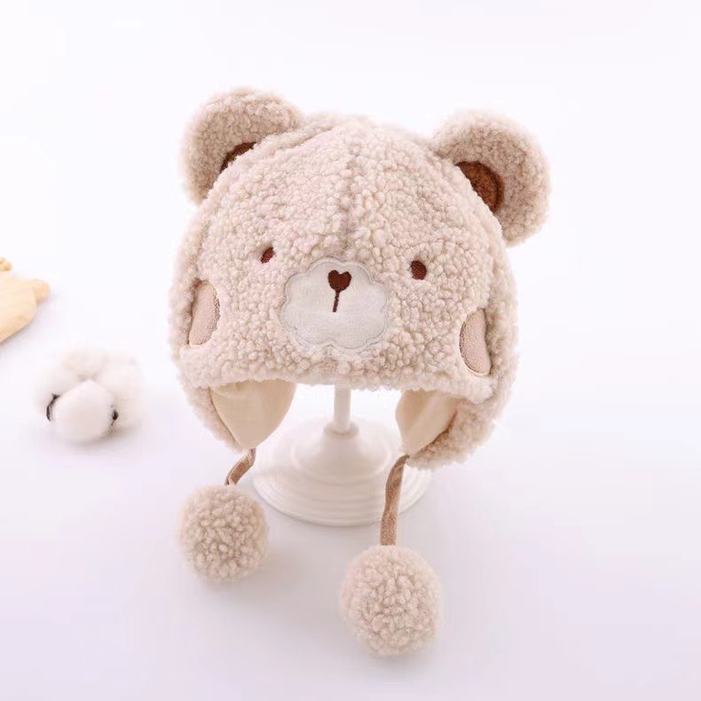 Winter Cute Super Cute Baby Ear Protection Warm Thick Baby Hat Boys And Girls Furry Hat Lei Feng Hat Application Scenario