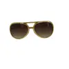 New gold-plated retro Elvis Presley funny glasses birthday jc dance party Festival party decoration prop glasses Item Picture
