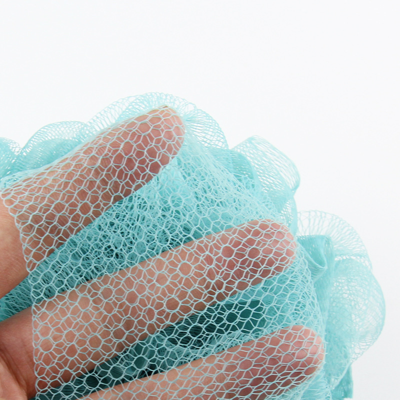 【LOVELY HOME】【 Chi Jia 】 Original manufacturer New large-sized bicolor 45g Bath Flower Non-dispersing Soft foaming Bath Bath Ball wholesale Application Scenario