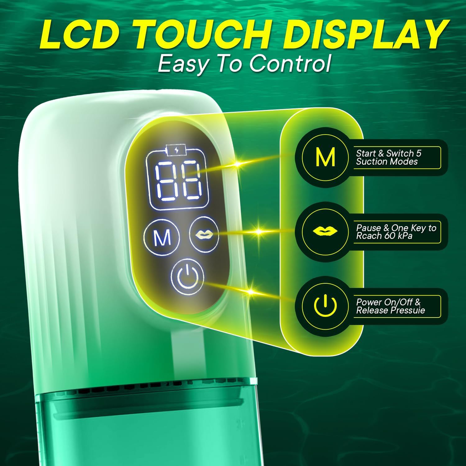 Electric pump automatic male masturbation device, adult sexual toy enlargement device, erection air water extension