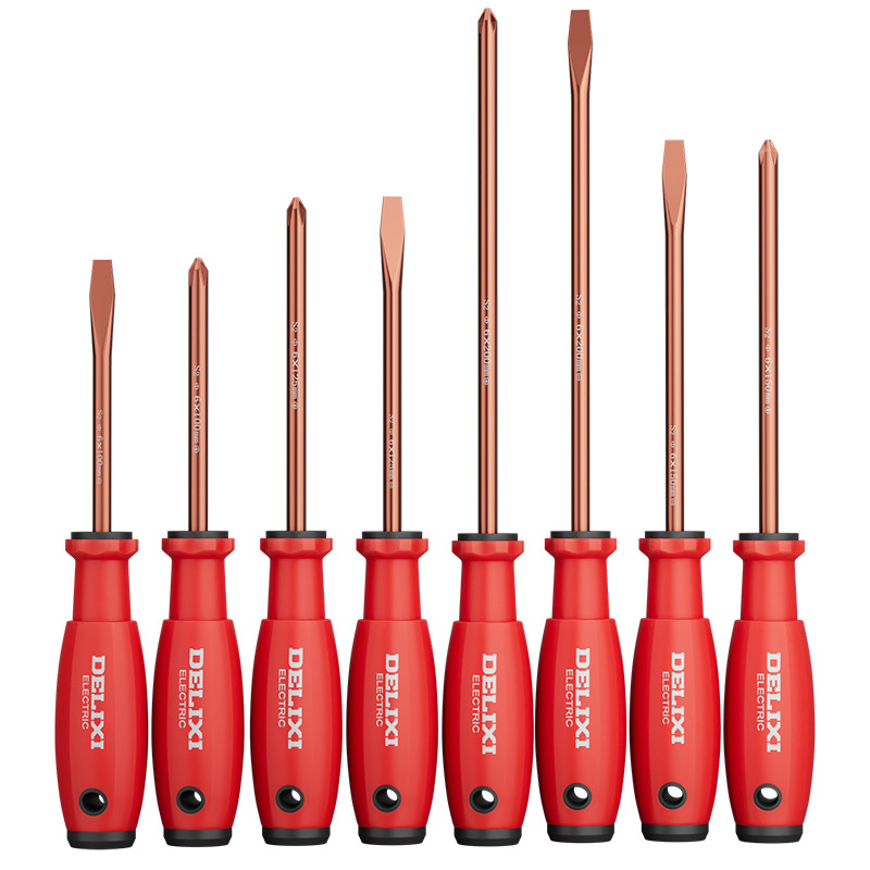 德力西电气十字螺丝刀多功能强磁一字改锥起子五金工具螺丝刀批发详情图5