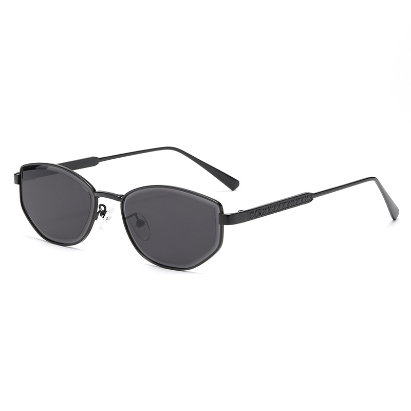 New European and American fashionable women's sunglasses, UV-resistant men's driving glasses, natural and versatile decorative sunglasses Item Picture