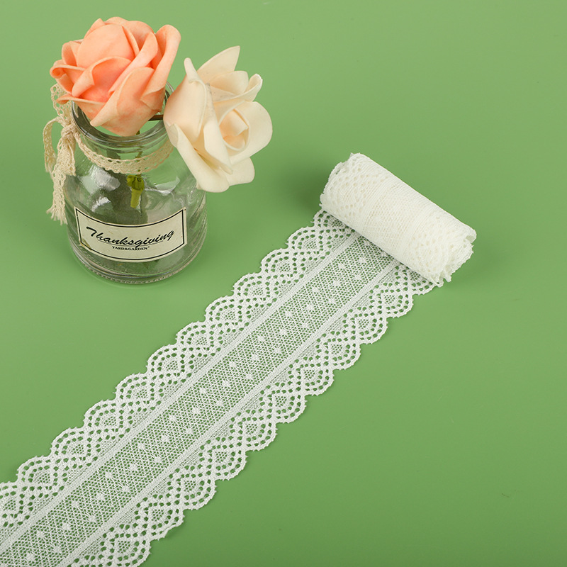 Non-elastic lace trim, double-sided lace trim, exquisite hollowed-out lace trim, lace accessories in stock Application Scenario