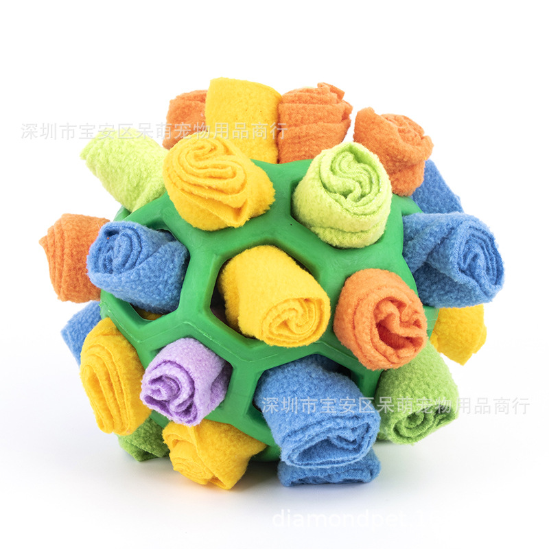 Pet Smell Fried Ball Toy Dog Blind Box Hidden Food Bubble Rubber Ball Smell Puzzle Demolition Proof Home Toy Item Picture