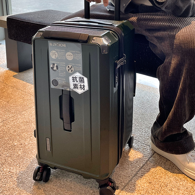Export Japan Password Suitcase Male Large Capacity Silent Universal Wheel Thickened Zipper Pull Bar Box Female Suitcase 28 Inches Specification drawing