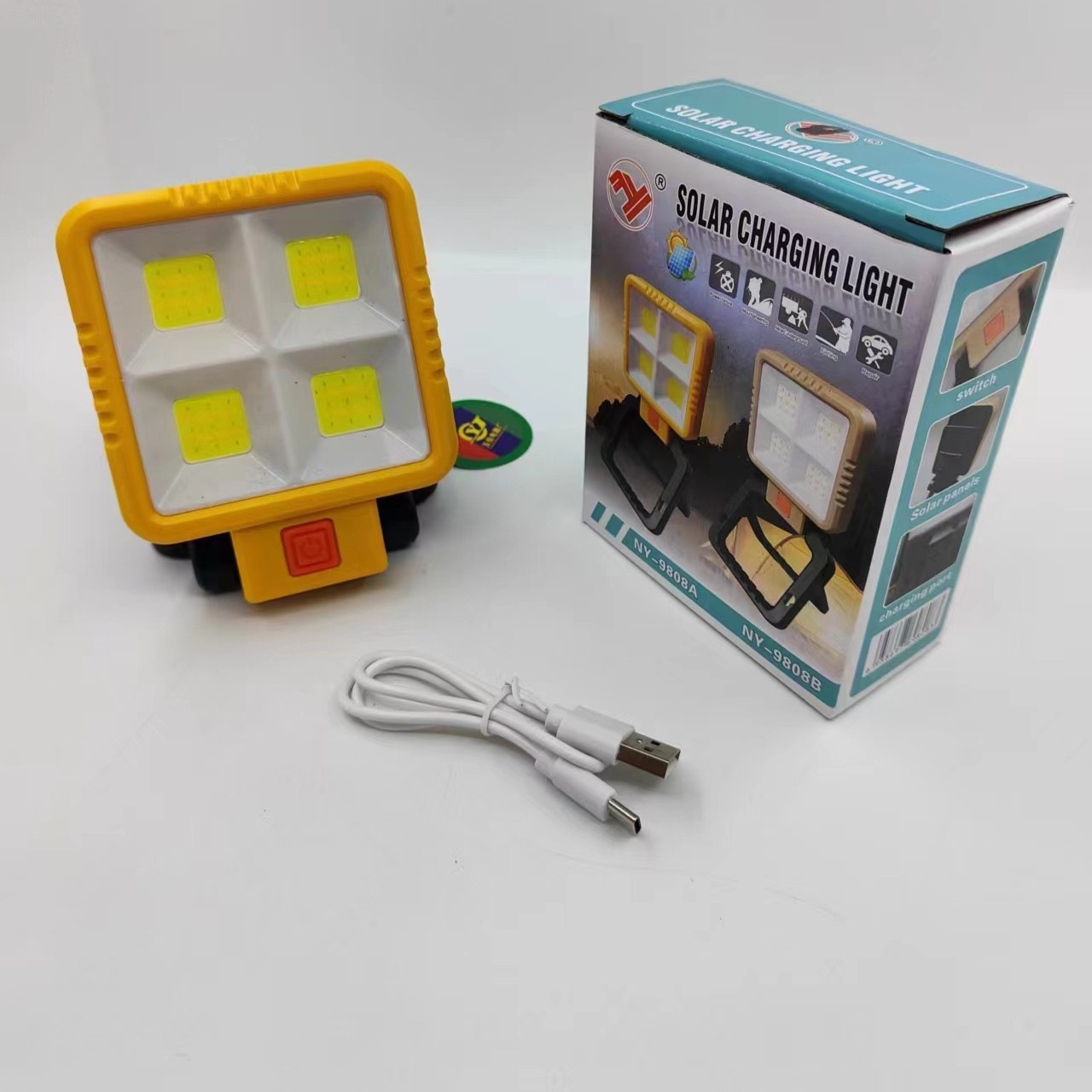 New multi-functional household led emergency light, usb charging, outdoor camping solar lighting lamp, mini portable lamp