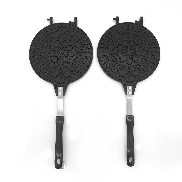 Egg roll baking tray ice cream crispy skin machine