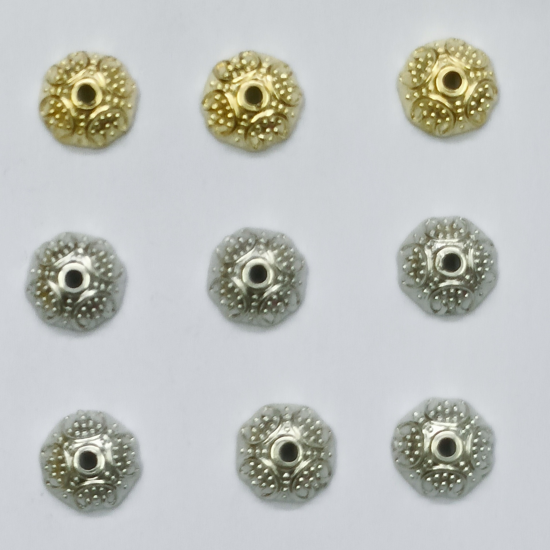 Ccb Flower Tray Handmade Diy Material Bead Making Necklace Bead Loose Bead Jewelry Accessories Specification drawing