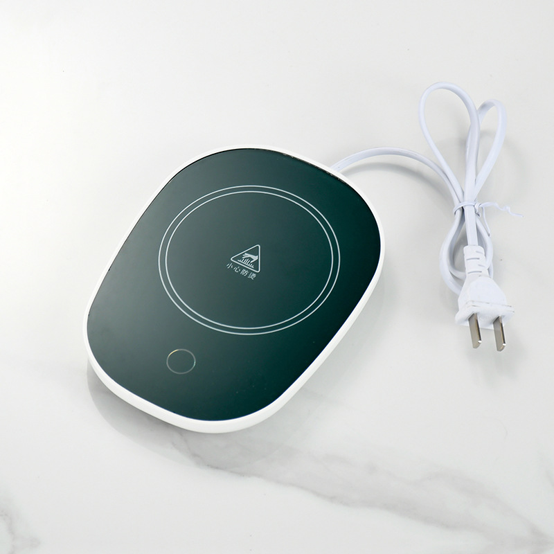 Warm Cup 55 Degree Thermostatic Cup Home Warming Coaster Heating Pad Weight Sensing Automatic Insulation Base Thermostatic Coaster