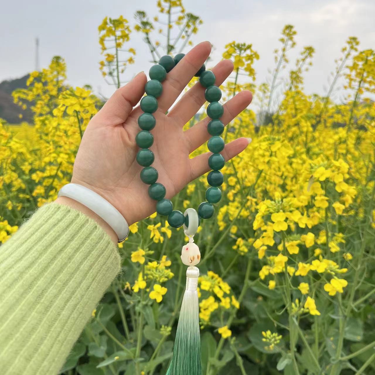 Nepal Vajra Buddha Beads Bracelet Bodhi Bracelet Bodhi Seed Hand Decoration Literature Play National Wind Stall Supply details Picture